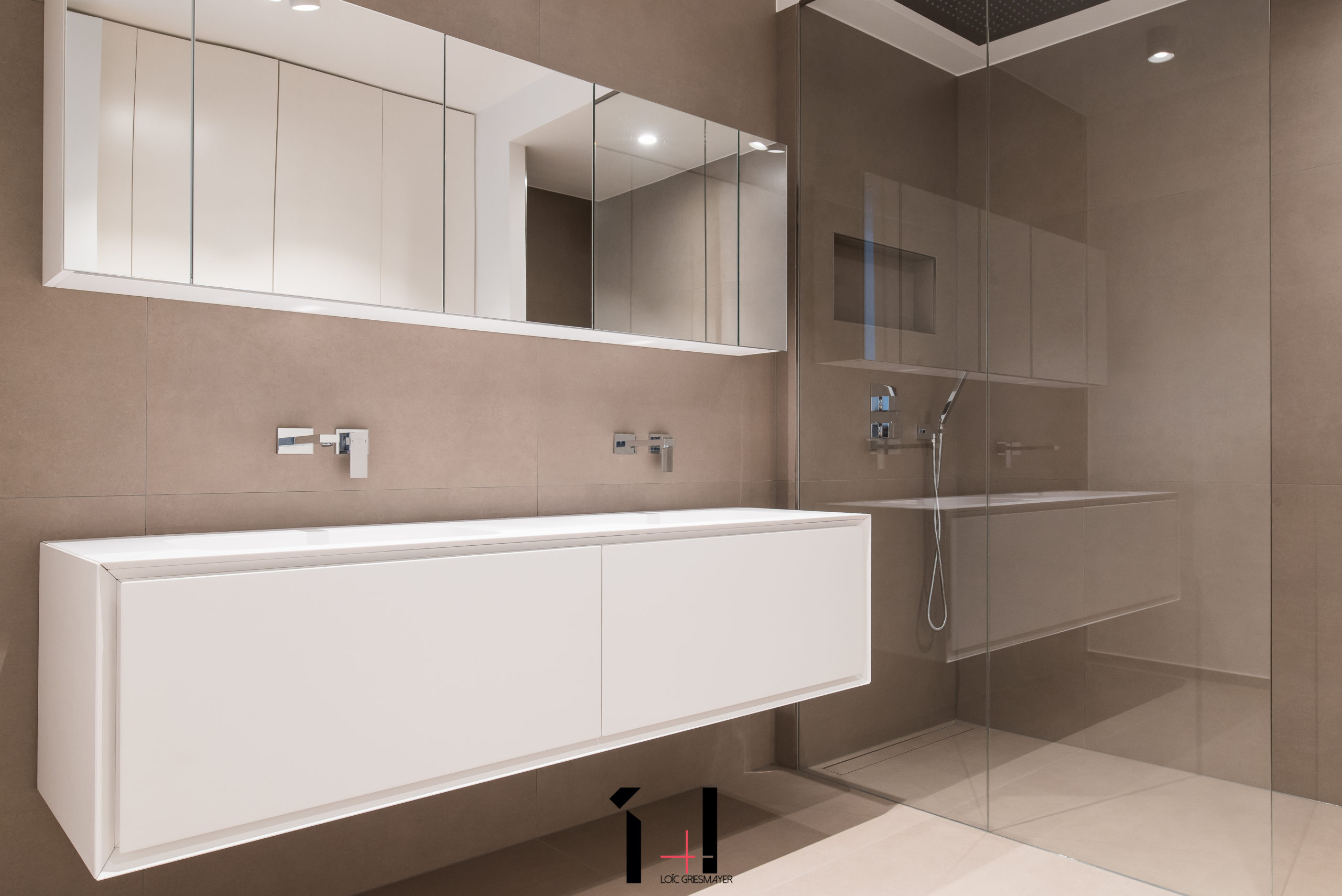 Réalisation salle de bains sur mesure Luxembourg