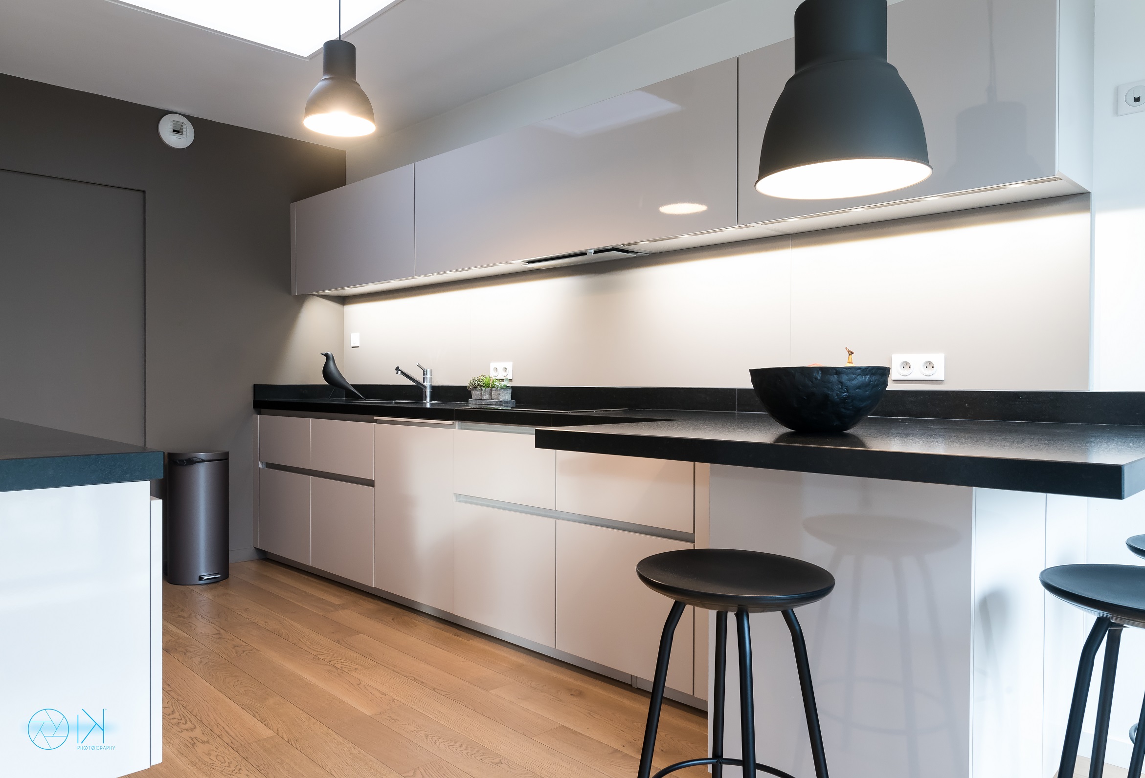 Cuisine sur mesure design épuré Luxembourg