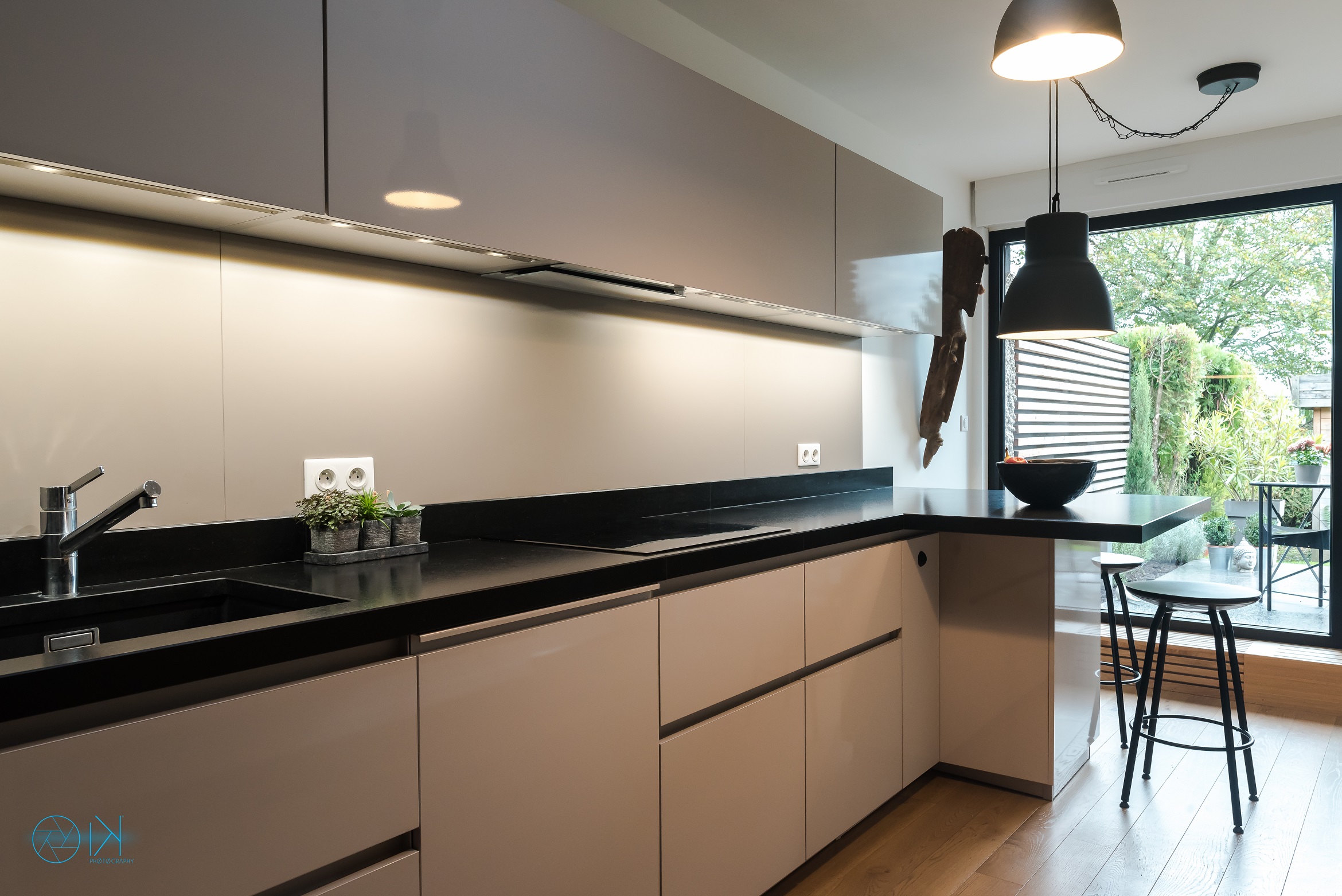 Cuisine sur mesure design épuré Luxembourg