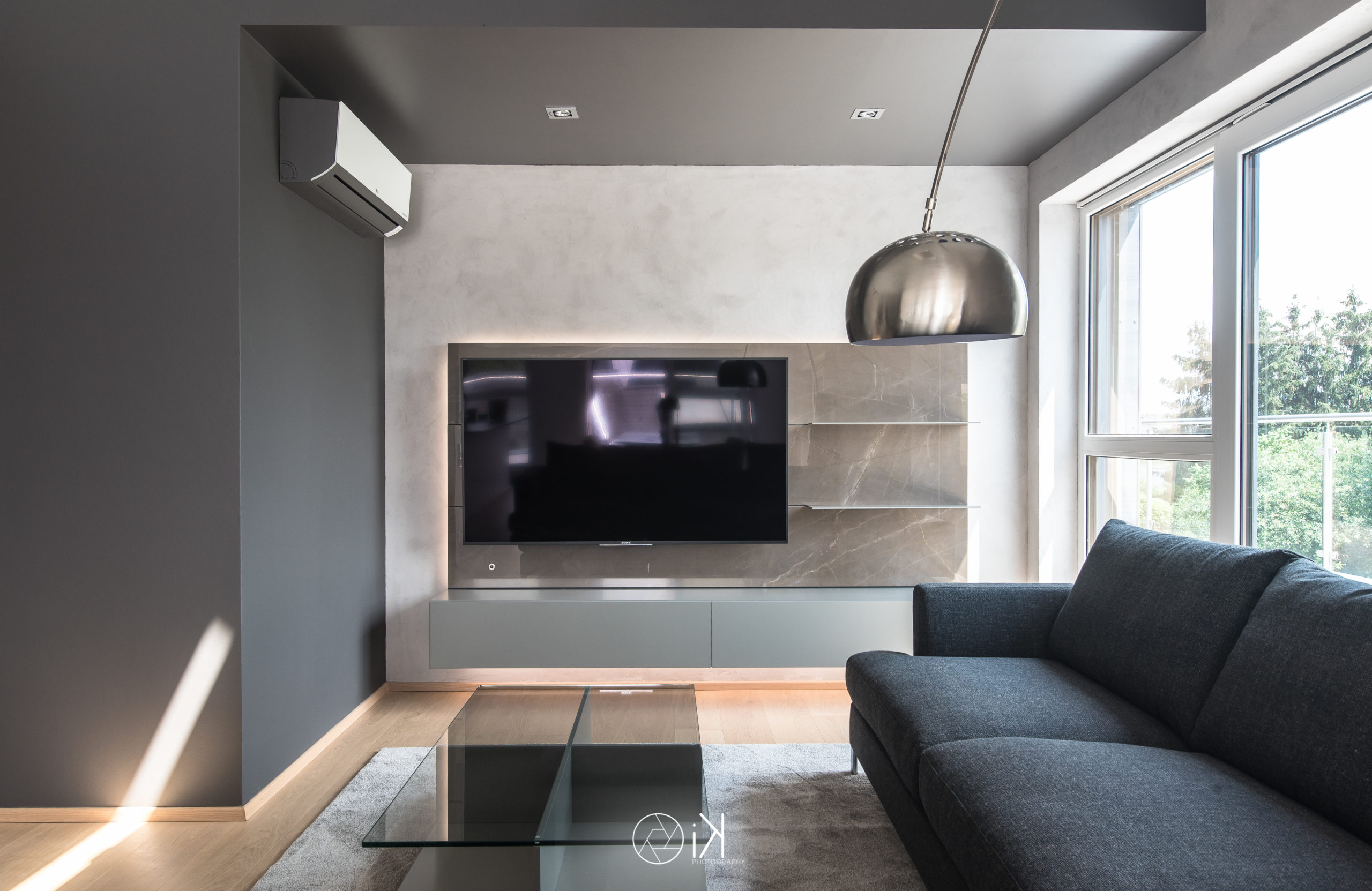 Création meuble tv sur mesure.