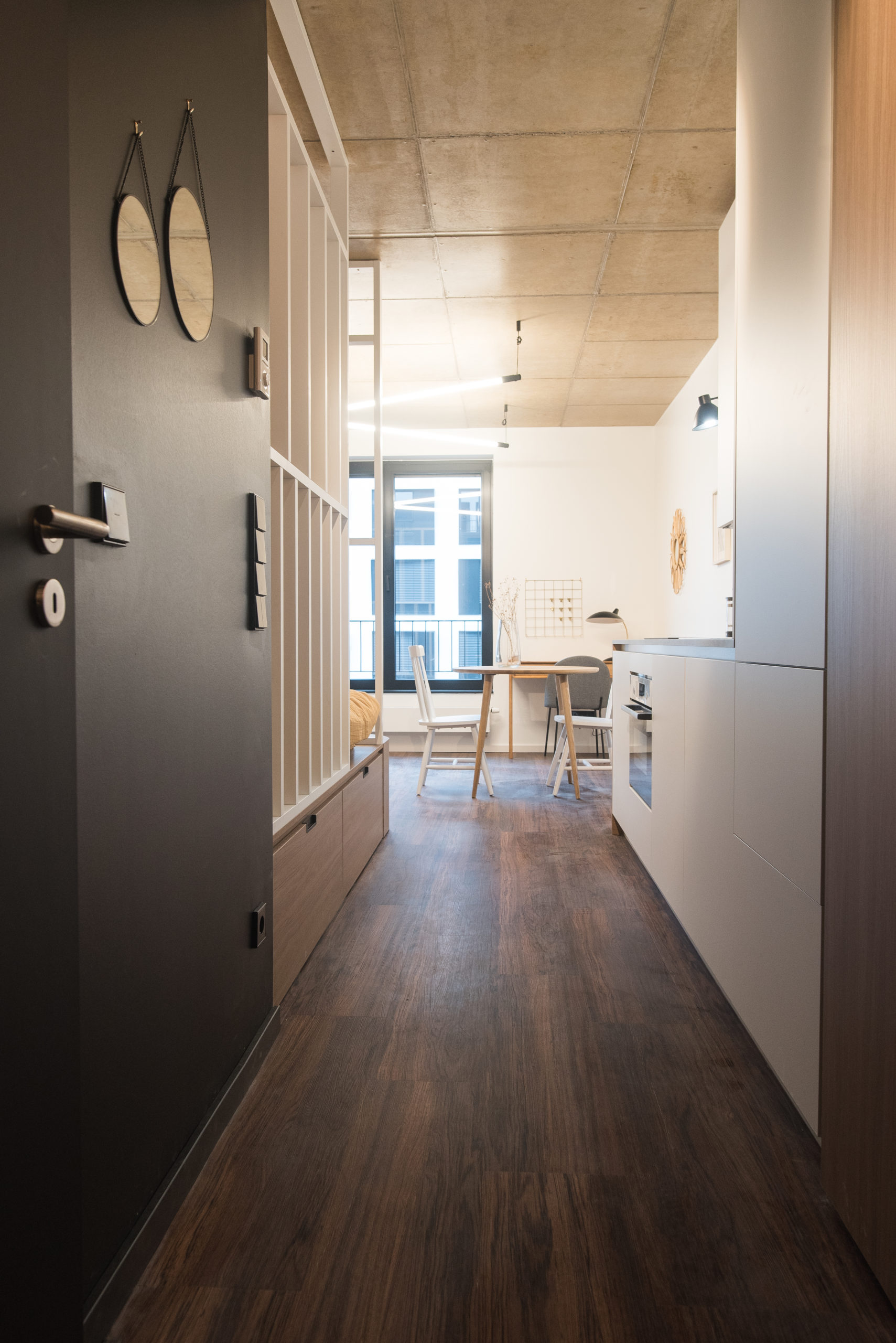 architecture interieur projet menuiserie sur mesure cuisine dressing appartement meublés Luxembourg