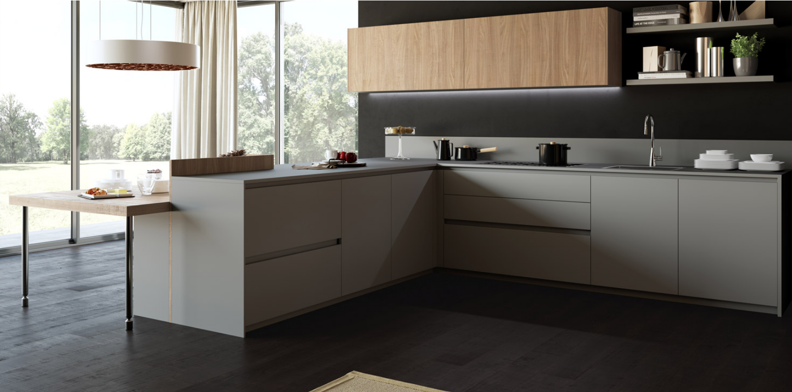 Cuisine design 1plus1 access interieur architecture mobilier luxembourg