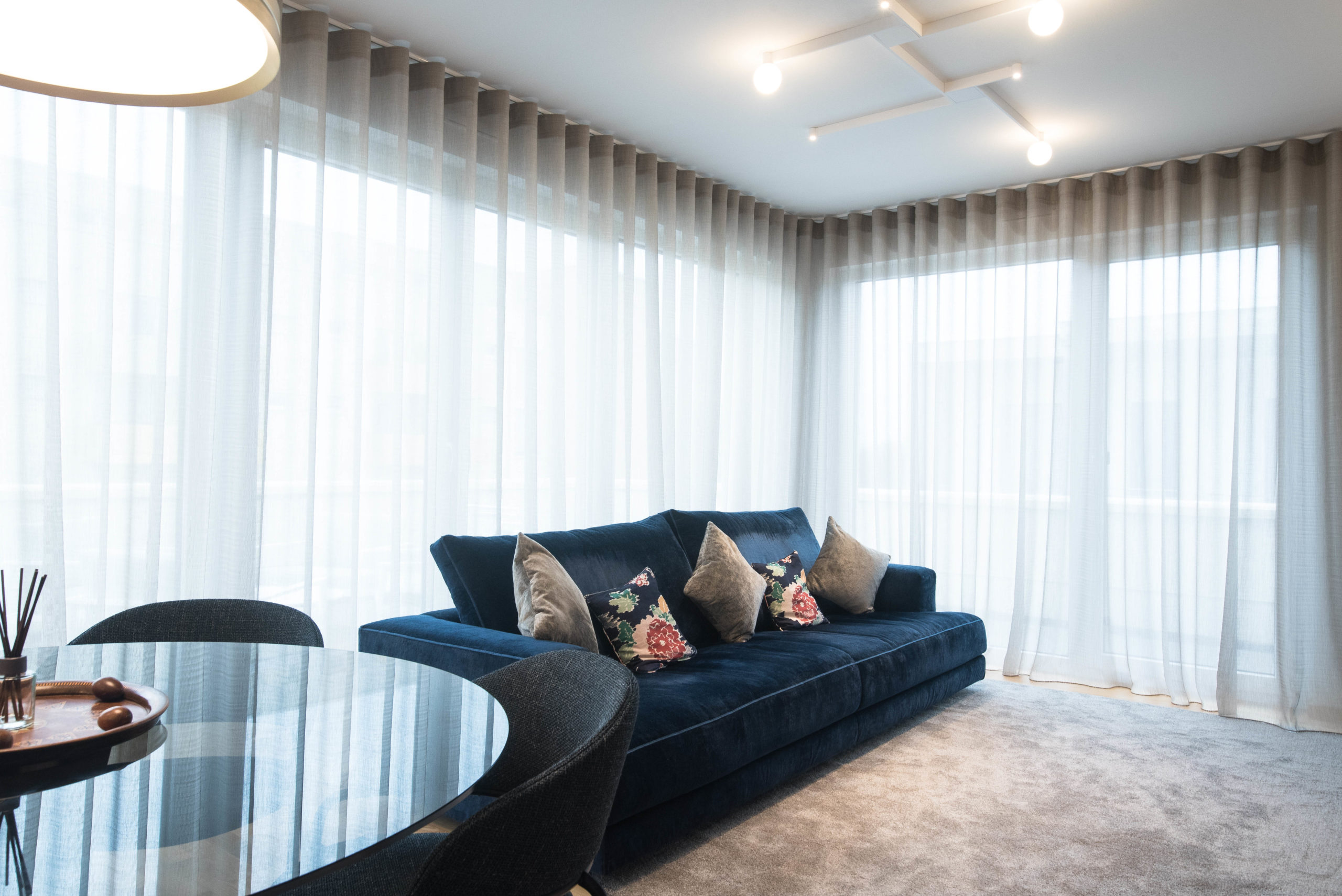 cuisine design architecture interieure luxembourg 1plus1 9 Image 3D projet architecture decoration penthouse Luxembourg