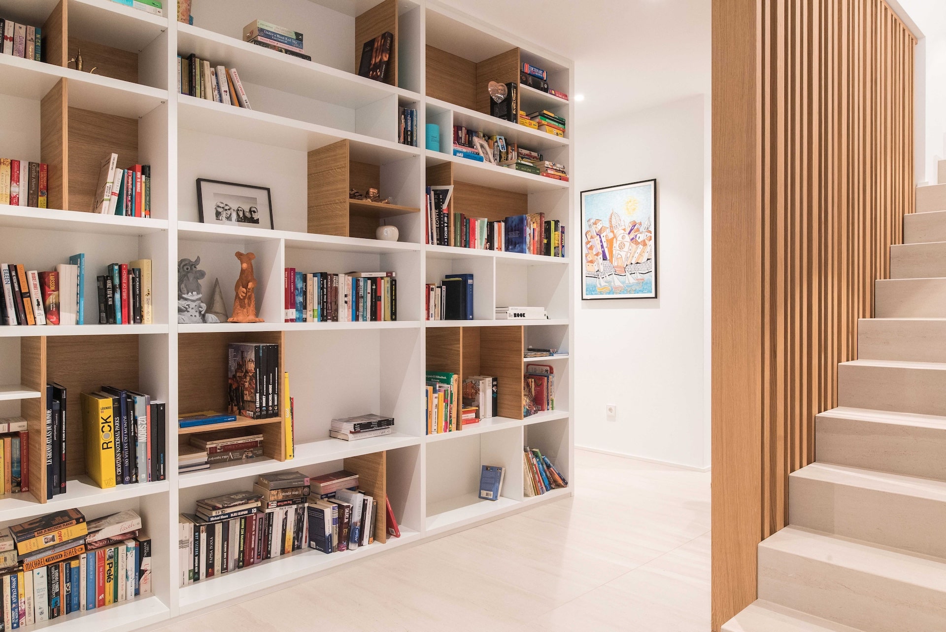 bureau enfant 1 Création d'une bibliothèque sur-mesure