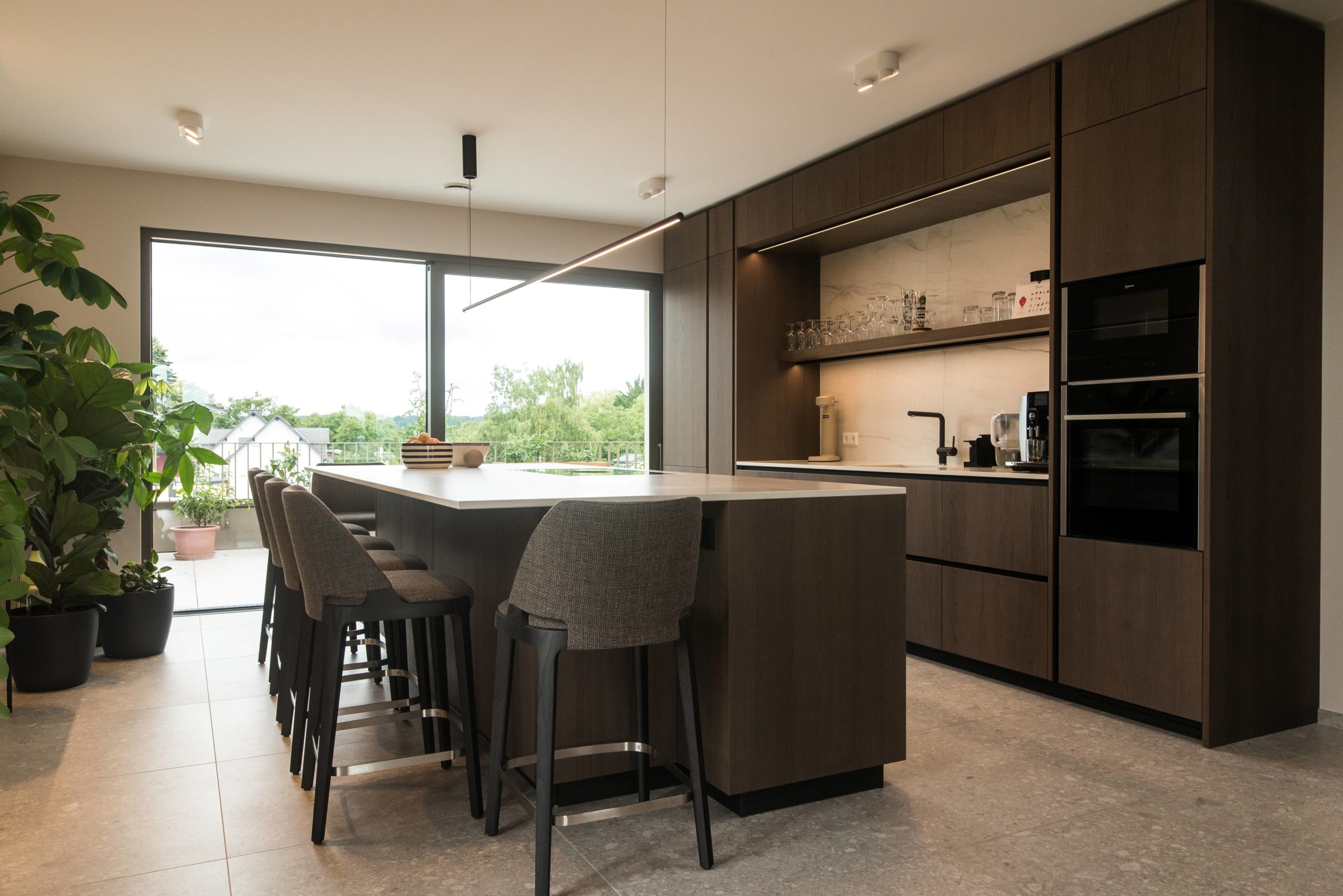 Aménagement d'une cuisine design Luxembourg