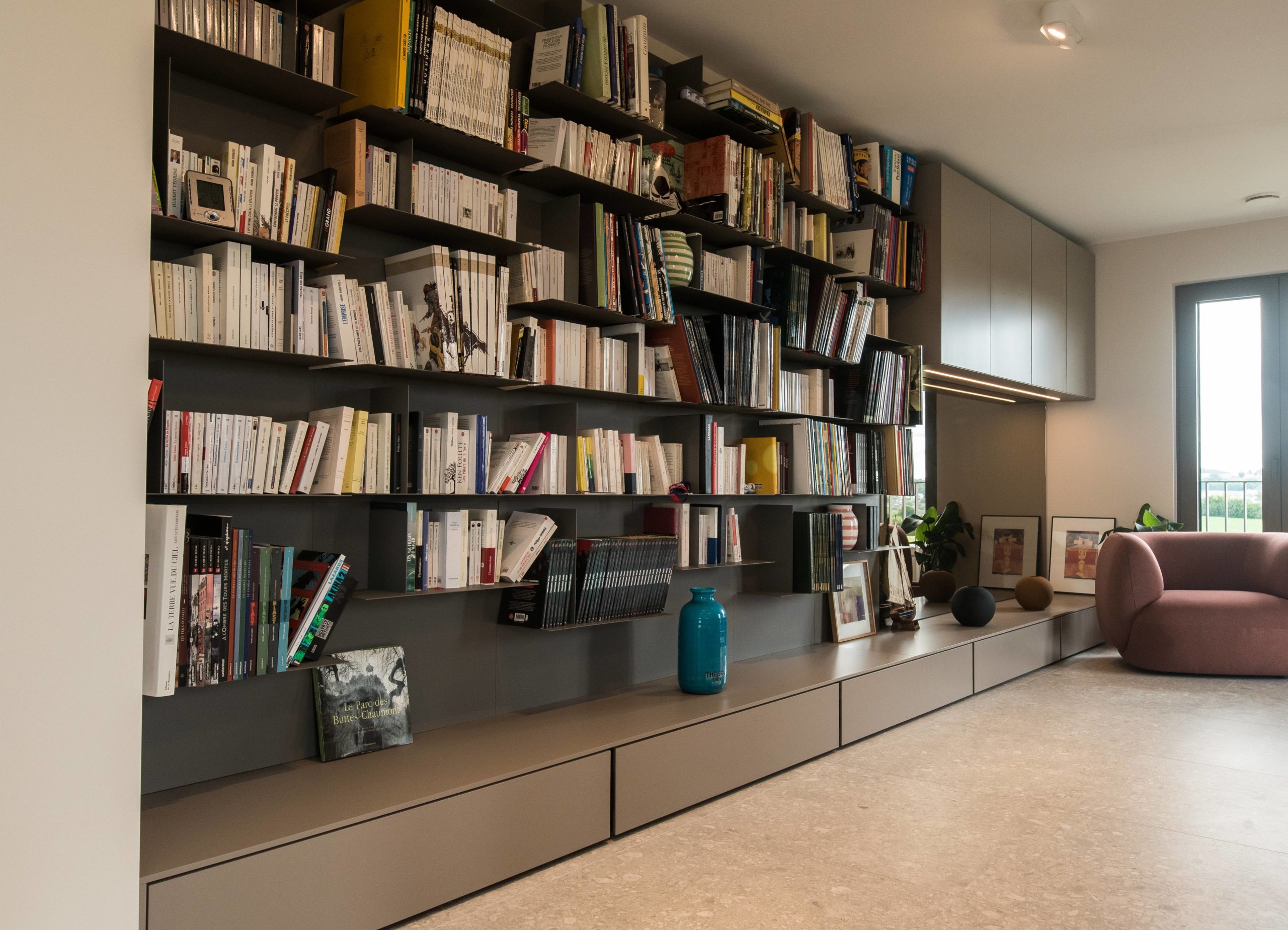 Image 3D projet architecture decoration penthouse Luxembourg